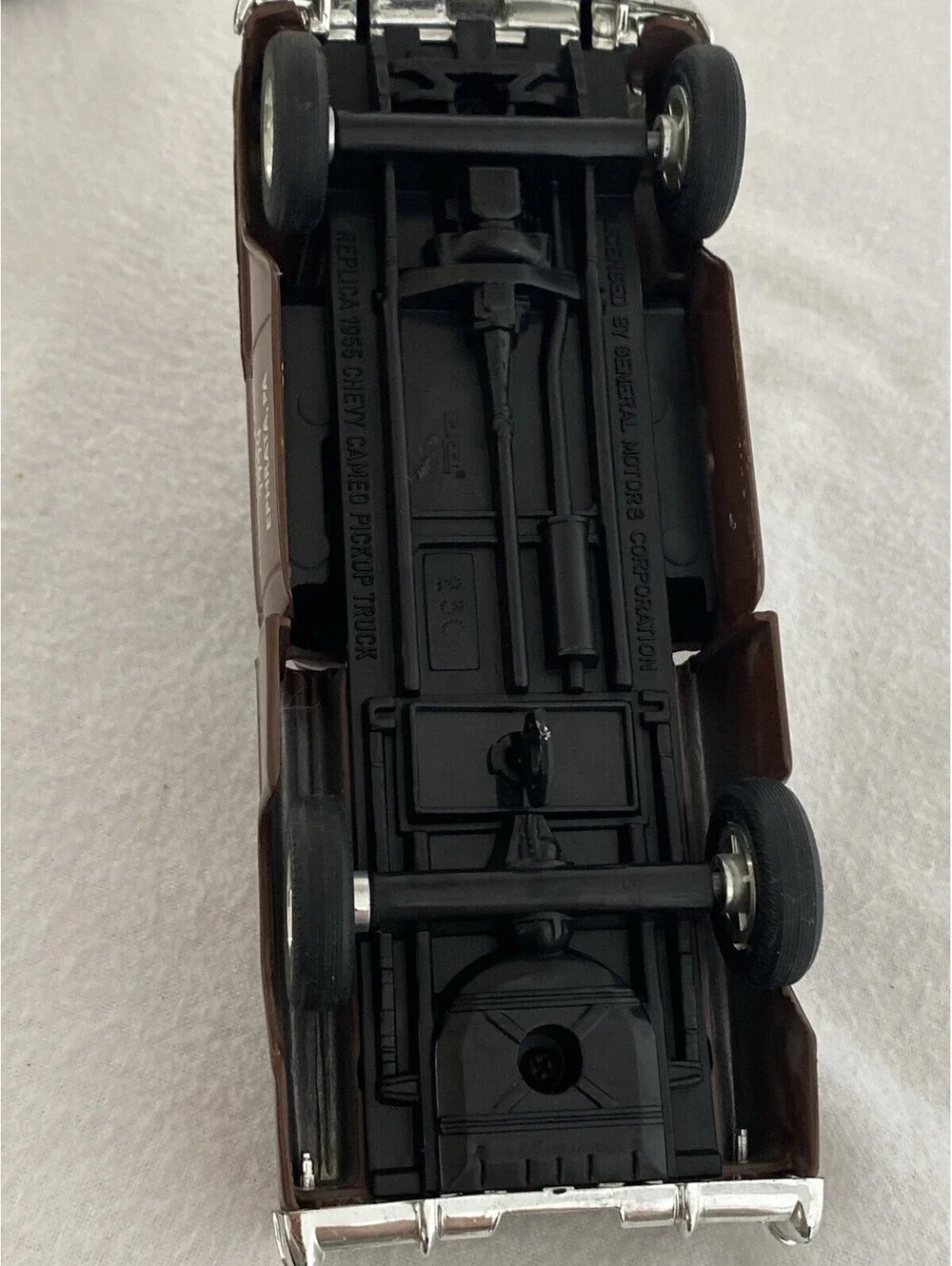1955 Chevy Camo Pickup Truck Diecast  Bank Ephrata Fair 1994 Heavy & Solid Metal